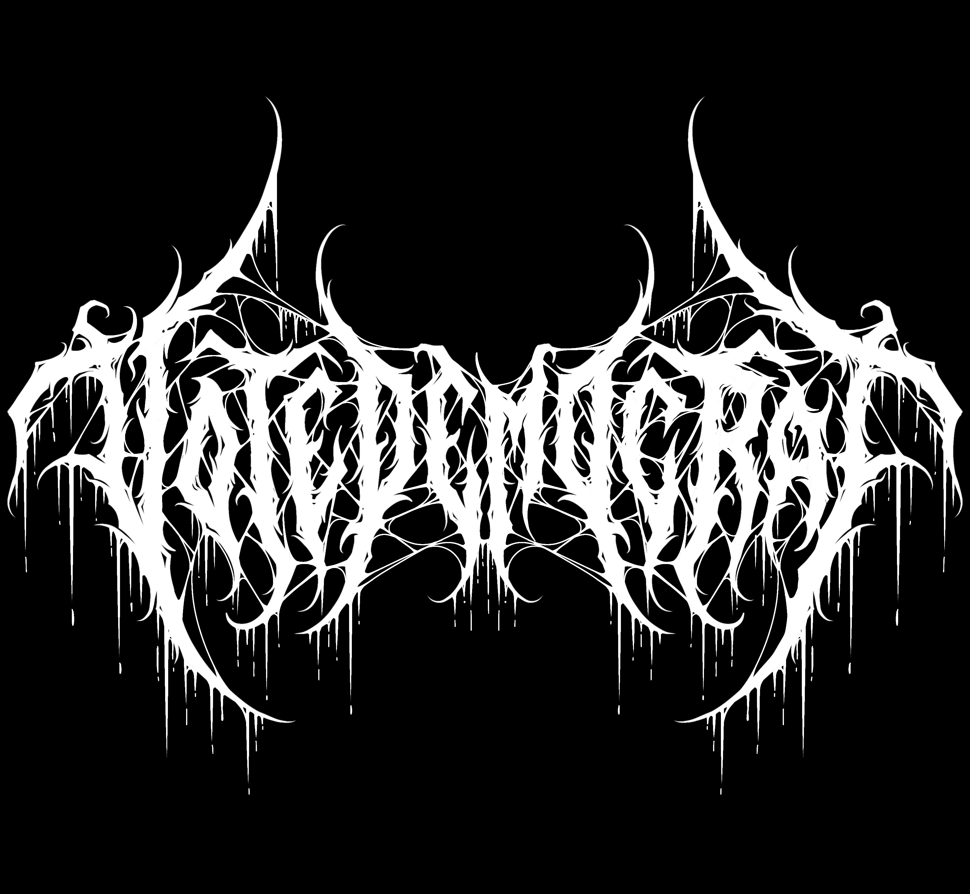 Vote Democrat Death Metal font still