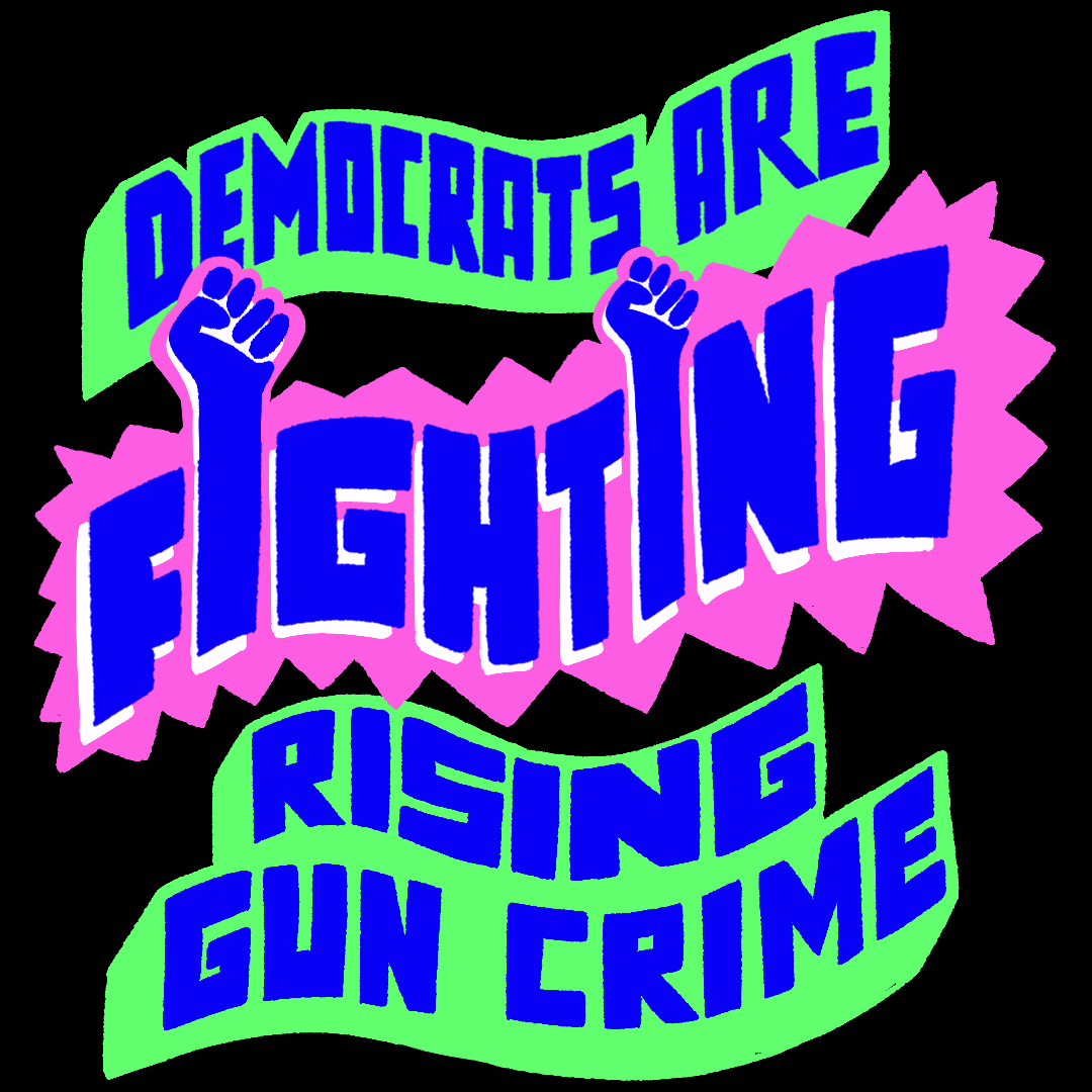 Democrats are fighting rising gun crime