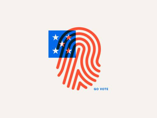 Go Vote fingerprint