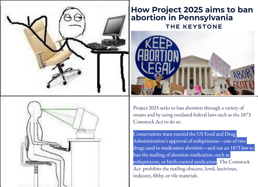 How Project 2025 aims to ban abortion in Pennsylvania meme