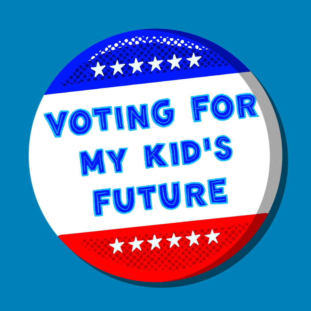 Voting for my kid's future